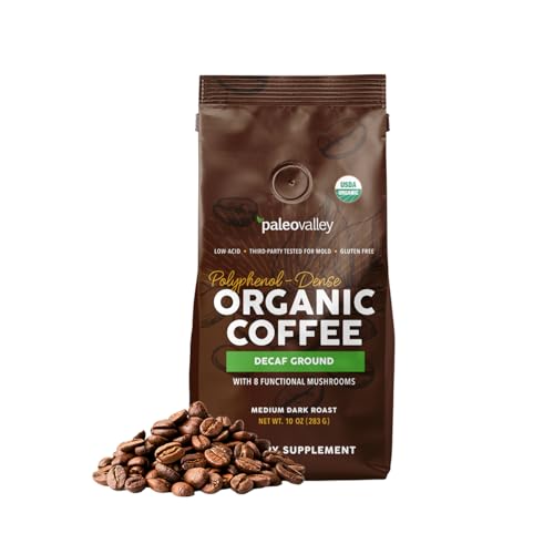 Paleovalley Organic Ground Coffee, Decaf