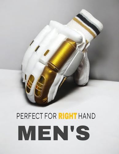 Image of Player Edition Cricket Gloves | Batting Gloves for Mens (Golden, Right)