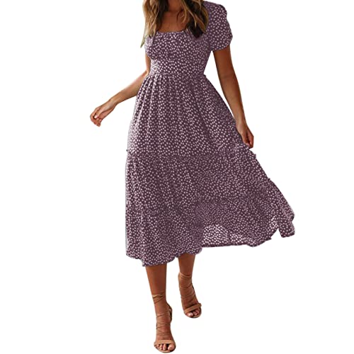 Robe d'été pour femmes ample fluide contre la chaleur estivale