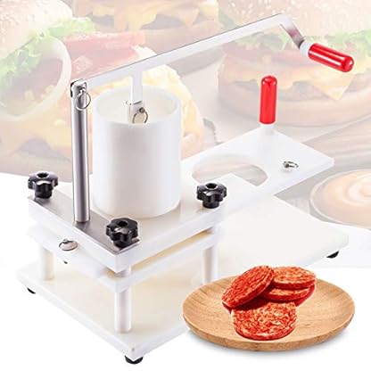 Kaichenyt Handbuch Hamburger Patty Maker Kommerziell, Form Maschine Burger Press Tool für Burger Shop Restaurant Food Truck usw