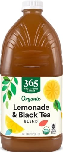 Image of 365 by Whole Foods Market, Organic Lemonade & Black Tea Blend, 64 Fl Oz