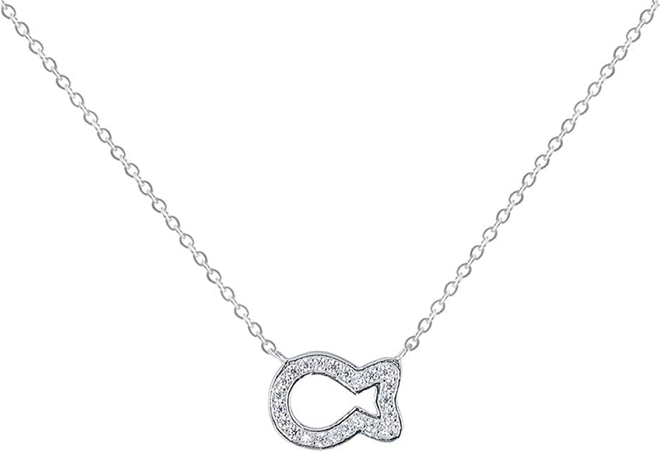 Collier en Argent Sterling anti-noircissement pour peau sensible