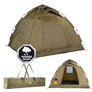 Q-Tac Ruck Zuck Bivvy Angelzelt 300x300x160cm