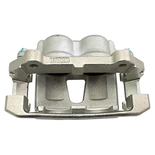 Image of TRQ Front Left Brake Caliper w /Bracket Drivers Side | For 2006-2010 Jeep Commander 2005-2010 Grand Cherokee