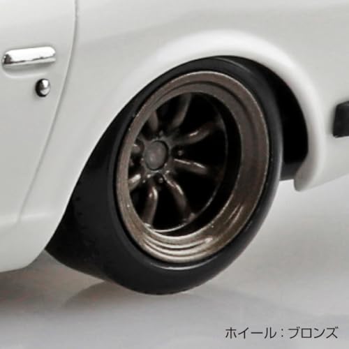 Kit modelo Nissan S30 Fairlady Z Custom 1:32 blanco miniatura 4
