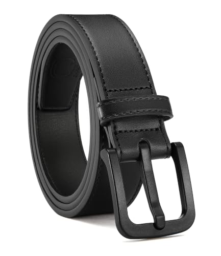 CHAOREN Mens Belts Leather 35mm for Jeans - Tough at Work, Sharp Daily