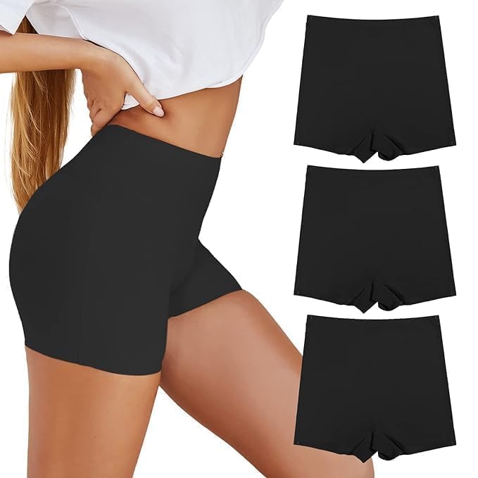 Boyshorts Panties for Women Seamless Soft Boy Shorts Underwear Short Briefs Anti Chafing Multiple Pack-picture-13