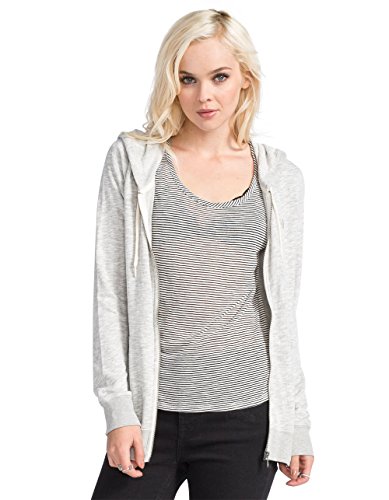 Volcom Juniors Lived In Zip Up Fleece Hoodie