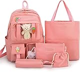 cute backpacks for toddlers Quality Materials : Waterproof High-grade Oxford cloth, Protects your kid's favorite items from dust, shocks, bumps, scrapes and scratches & spills.With high-quality metal zippers, it opens and closes smoothly.making it a great choice for students.