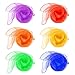 12 PCS danza de vientre de Malabares bufandas cuadradas pañuelo de colores sólidos niños danza bufanda sensorial juguete