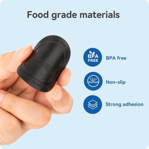 Image of Silicone Bottom Protector for Mugs with a Bottom Diameter of 1.77 inch 45 mm | 6 Pack Anti-Slip Rubber Pad, Noise Reduction, Rubber Protective Bottom, for Tumbler & Water Bottle