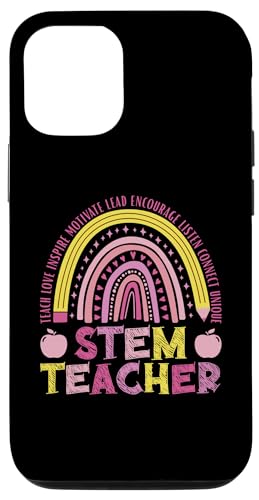 Coque pour iPhone 13 Stem Teacher Life Vintage Back To School Teachers Student
