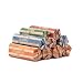 300 Assorted Bundle Flat Striped Coin Wrappers, 75 of Each