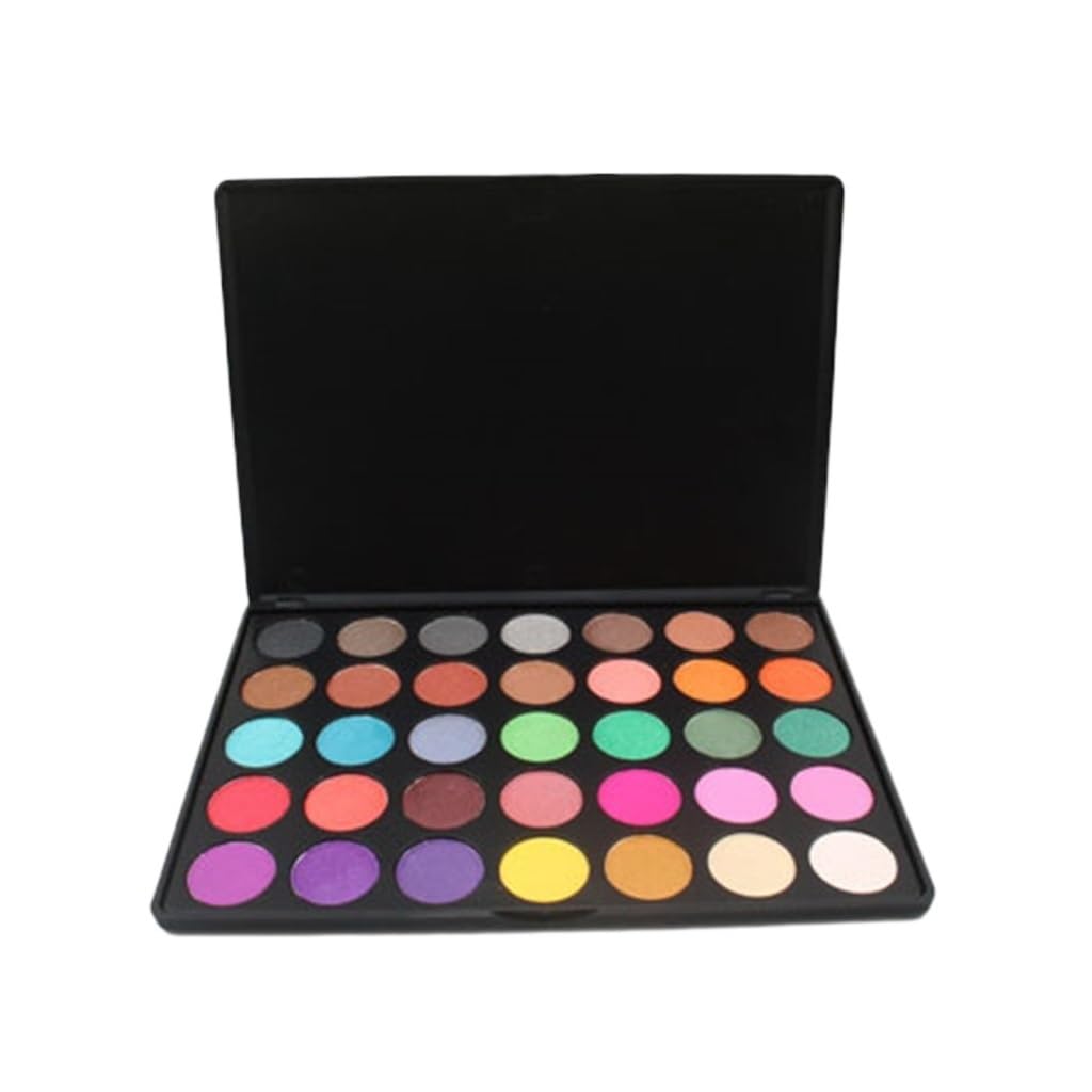 Fard à paupières 35 couleurs haute pigmentation mat et nacré