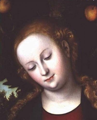 Pintura sobre lienzo Lucas Cranach Giuditta 60x90cm un regalo cultural exclusivo