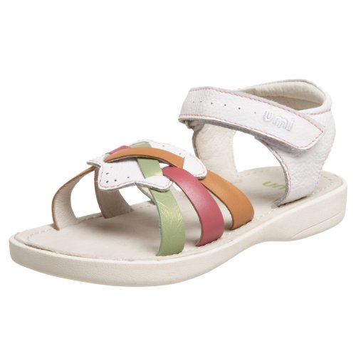 umi Toddler/Little Kid Ada Sandal,White /Multi,29 EU (US Little Kid 11-11.5 M)