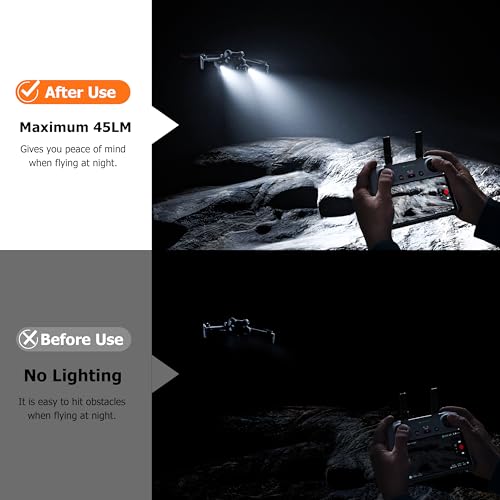Clignotants d'urgence DJI Mini 5 Pro lampe LED haute puissance - 2