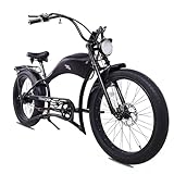 800W Powerful Motor: The TWENTY5 rear-wheel drive motor provides excellent torque and unique features. Utilizing the paddle throttle peak power of up to 1000W, it adds a powerful boost to your daily commute. Extended Range: Our fat tire electric bike...
