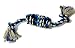 DOG TUG & CHEW Rope Toy by Mary & Kate Pets - Cleans Gums and Flosses Teeth - Sturdy - Make Puppy Training Fun - Must Have for Teething Puppies
