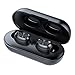 Produktbild TWS Bluetooth V4.2 Wireless Kopfhörer HiFI Stereo Noise Reduction Earbuds Smart Touch IPX6 Wasserdicht Sport Headset mit Mikrofon  Schwarz