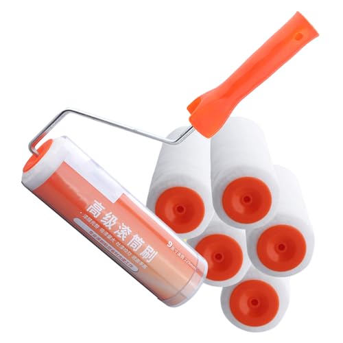 Rouleau peinture propre anti-goutte avec manchons de rechange - 5