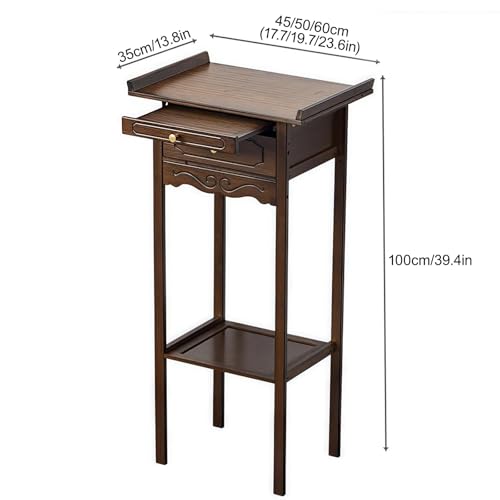 Table d'autel de méditation compacte pour ranger les objets de Pooja - 3