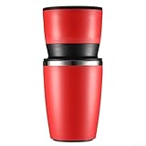 Matériaux et dimensions : fabriqué à partir d'acier inoxydable et de plastique PP pour un contact sûr ; mesure environ 220 x 88 x 71 mm et peut contenir environ 240 ml ; couleur rouge comme sur la photo.