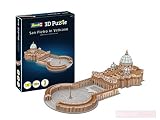 Peso/Weight: 1 Revell Modelo A Escala Compatible con Puzzle 3D San Pietro IN Vaticano mm 200x410 RV00208