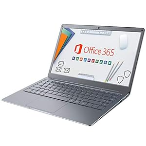 Jumper Laptop Microsoft Office 365, 13,3 inch FHD notebook (4GB DDR3, 64GB eMMC, uitbreidbaar geheugen 1TB SSD en 256GB…