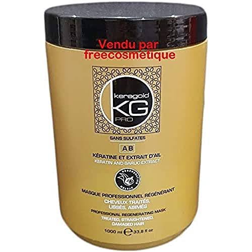 KERAGOLD PRO Masque Régénérant sans Sulfates à Keratine/Extrait d'Ail, 1 L Cover