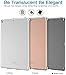 TiMOVO Case for New iPad 9th Generation 2021/8th Gen 2020/7th Gen 2019 (Compatible with Official Smart Cover) - Slim Translucent Frosted Back Shell Hard Case Fit iPad 10.2-inch - Clean Clear
