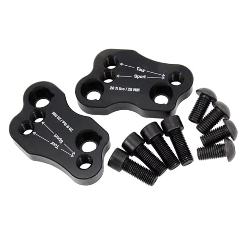 Rehausseurs de guidon de moto Goldwing GL1800 parfaits pour les longs trajets