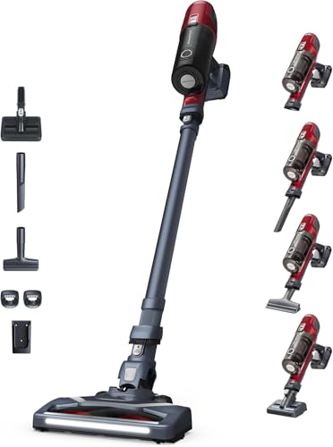Immagine prodotto: Rowenta X-PERT 6.60 Aspirapolvere Senza Fili Potente con Kit Animal Care, Scopa Elettrica Senza Fili Ricaricabile Leggera, Aspirapolvere Senza Sacco Multisuperficie, Autonomia 45 Min, Luci LED,RH6878
