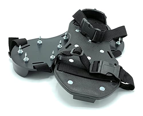 CCA Zapatos con pinchos para extender la regla del piso, junto con la aireación para la autonivelación y la colocación del piso de resina epoxi. Sandalias de zapato deslizantes. Sobrezapato de uñas