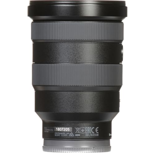 Sony - Lente de zoom grande angular FE 16-35 mm F2.8 GM (SEL1635GM), preta
