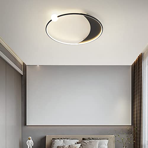 Ventilateur de plafond au design moderne avec éclairage LED et télécommande haute précision