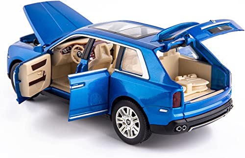 Image of LONGMIRE Metal Pull Back Diecast Car Pull Back Model with Sound Light Boys Gifts Toys for Kids Pack of 1, Multicolor (1:24 Rolls-Royce CULLINAN)