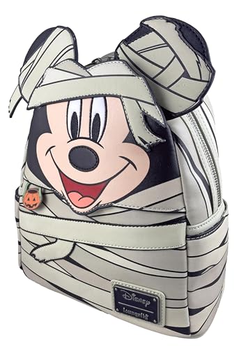 Loungefly Disney Mickey Mouse Mummy Halloween Womens Double Strap Shoulder Bag Purse2