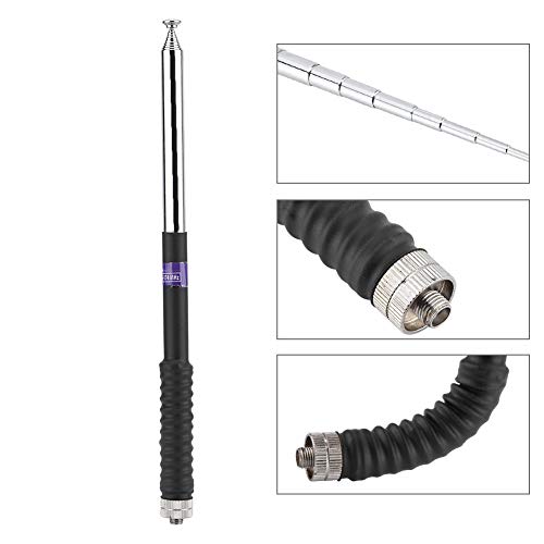 PUSOKEI Two-Way Radio Antenna,Walkie Talkie Antenna SMA Female Telescopic Antenna - Image 4
