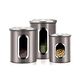 Material: MALMO Delicate Kanister werden aus Kohlenstoff und Edelstahl zusammengesetzt, um die Behälter vor Korrosion, Verformung und Abrieb zu schützen. Sie können auch leicht gereinigt werden.