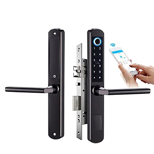 Verrouillage automatique sans clé pour porte avec empreinte digitale et code d'accès