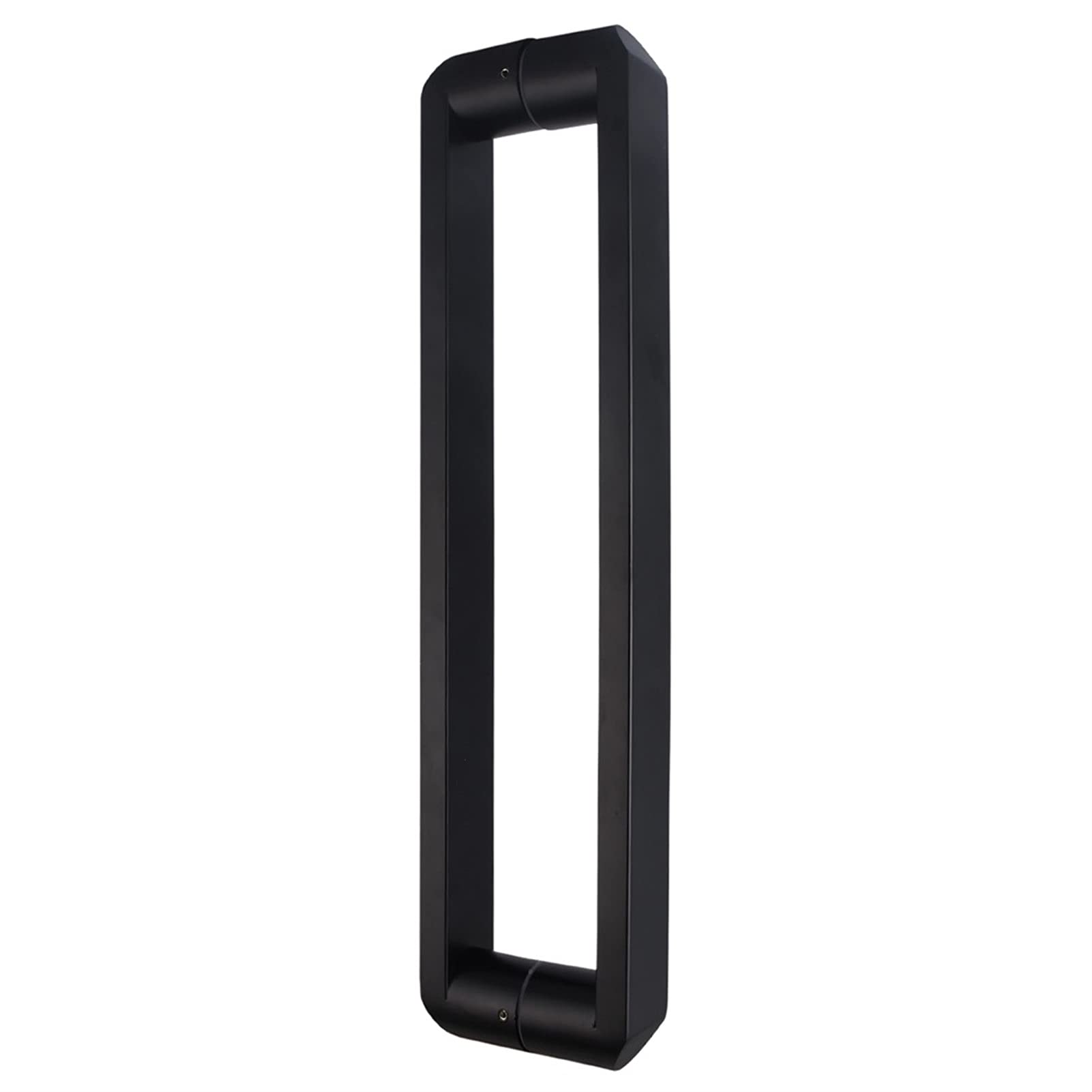 Poignée de salle de bain noire pour porte en verre de douche moderne