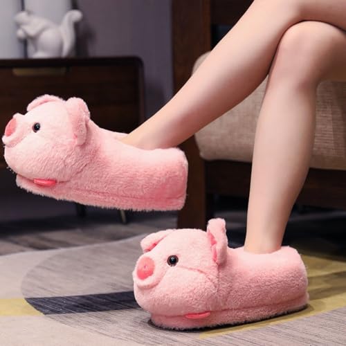Chaussons cochon douillets pour soirées d'hiver cocooning - 3