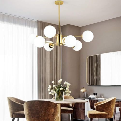 Lustre spoutnik hauteur réglable solution éclairage salon sans éblouissement - 3