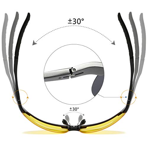 Image of Mens Sports Polarized Sunglasses Driving Metal Frame UV Protection Sunglasses For Men 8177