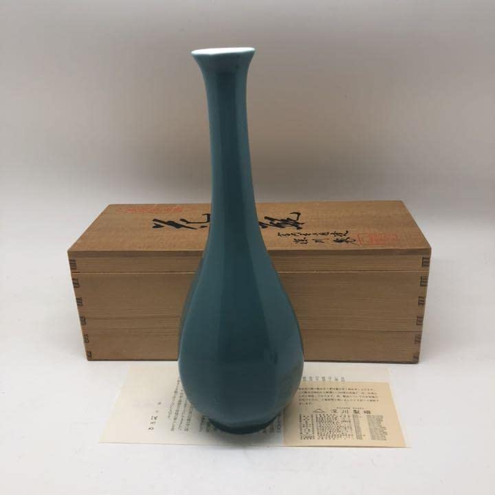 Amazon.co.jp: 有田焼 花瓶 宮内庁御用達 深川製磁製#3001 : ホーム