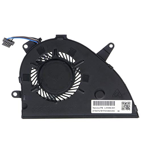 CPU Cooling Fan for HP Pavillion 15-cs0053cl 15-CS0051WM 15-CS0079NR 15-CS0021NA 15-CW 15-CW0505SA L25584-001