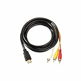 3 port cinch-audio-switch speaka professional Große Lehre PVC-Mantel maximale Abschirmung gegen Verschleiß und extreme Temperaturen