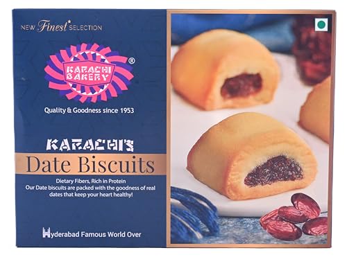 Image of Karachi Bakery Date Biscuits, 300gm | Delicious Food