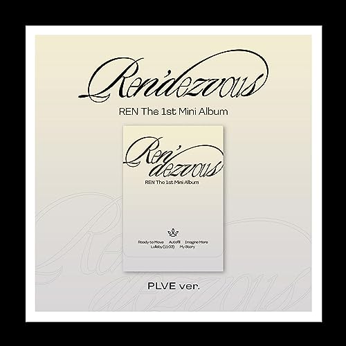 Ren'dezvous 1st Mini Album de REN édition PLVE scellée avec suivi